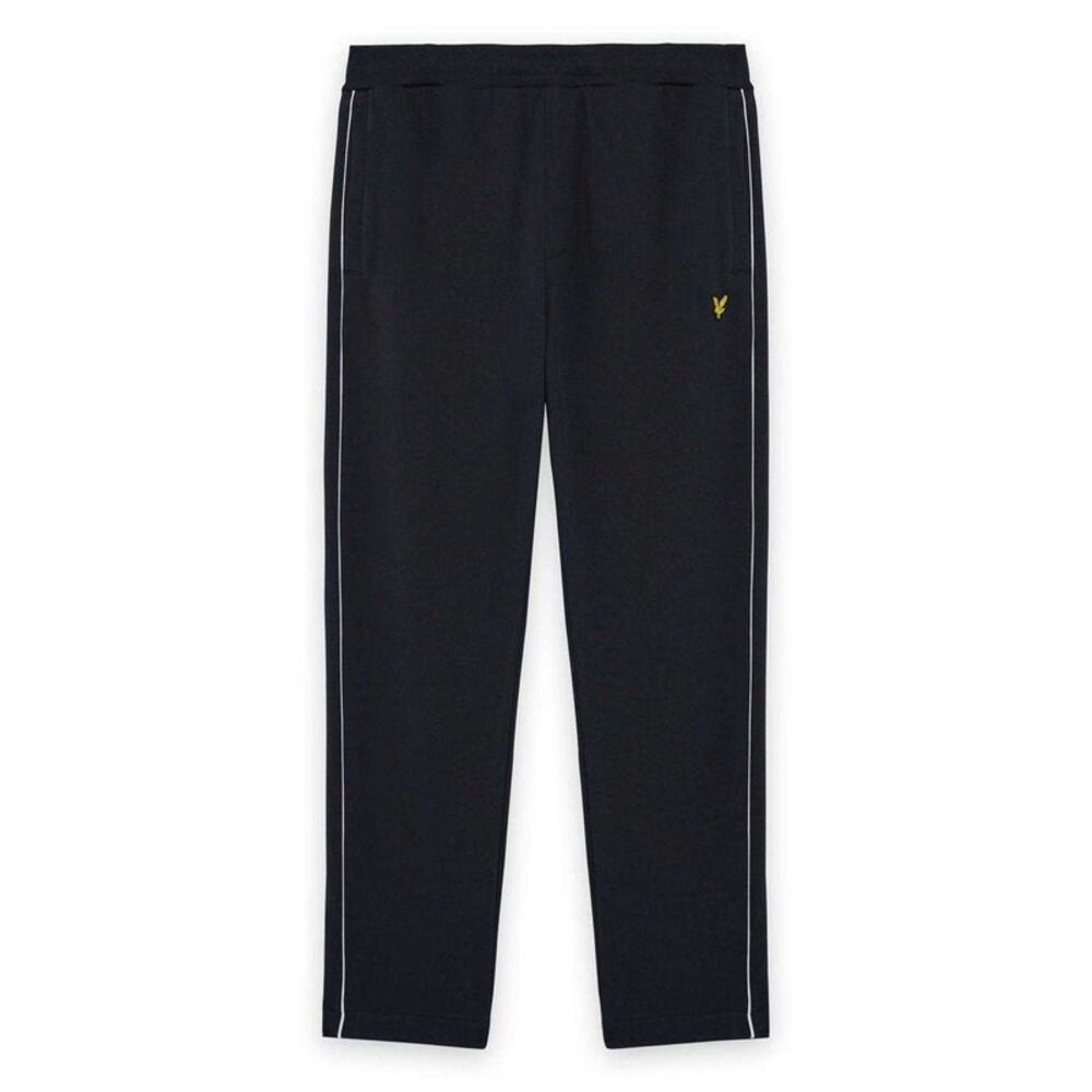 Lyle & Scott Mens Open Hem Tracksuit Bottoms / Dark Navy